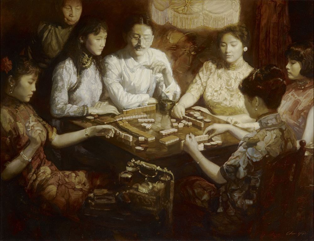 Old Dreams of Shanghai No. 1, The Golden Age,1993, by Chen Yife